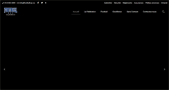 Desktop Screenshot of footballquebec.com